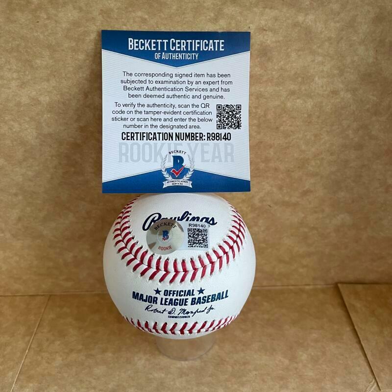HUNTER BARCO FLORIDA GATORS SIGNED AUTOGRAPHED M.L. BASEBALL BAS R98140