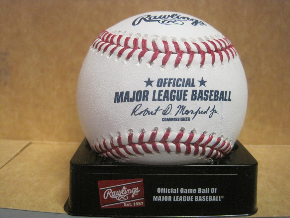 HUNTER COLE SAN FRANCISCO GIANTS SIGNED AUTOGRAPHED BASEBALL W/COA