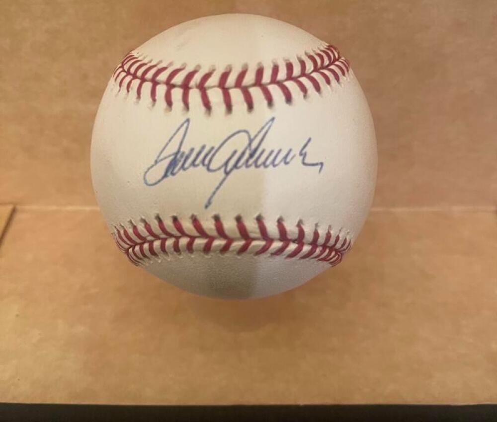 TOM SEAVER METS  SIGNED AUTOGRAPHED M.L. BASEBALL JSA AUTH