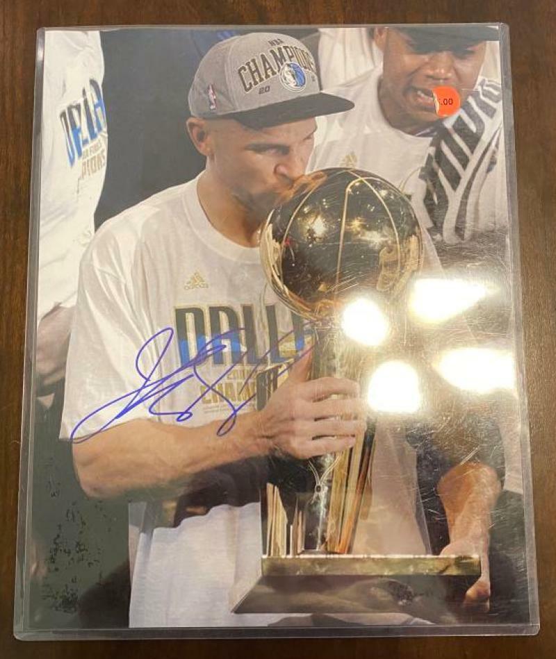JASON KIDD DALLAS MAVERICKS CHAMPIONS SIGNED AUTOGRAPHED PHOTO 11X14