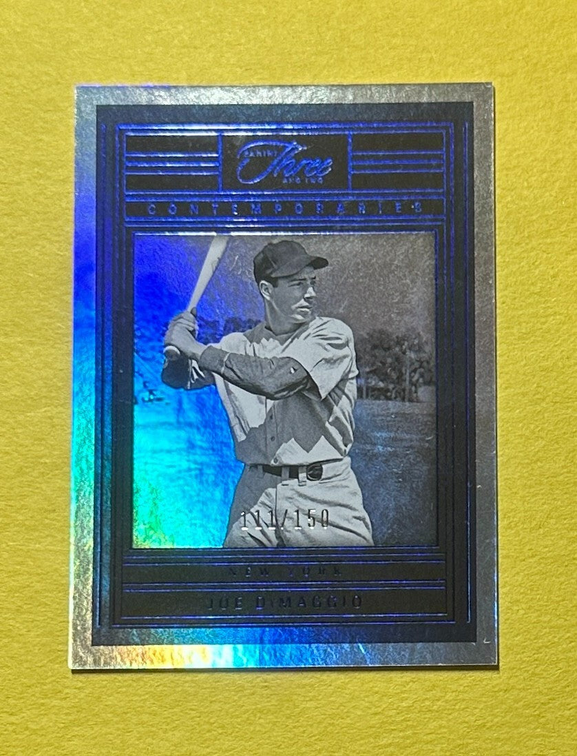 2023 PANINI THREE AND TWO JOE DIMAGGIO /150 #C-JD NEW YORK HOF