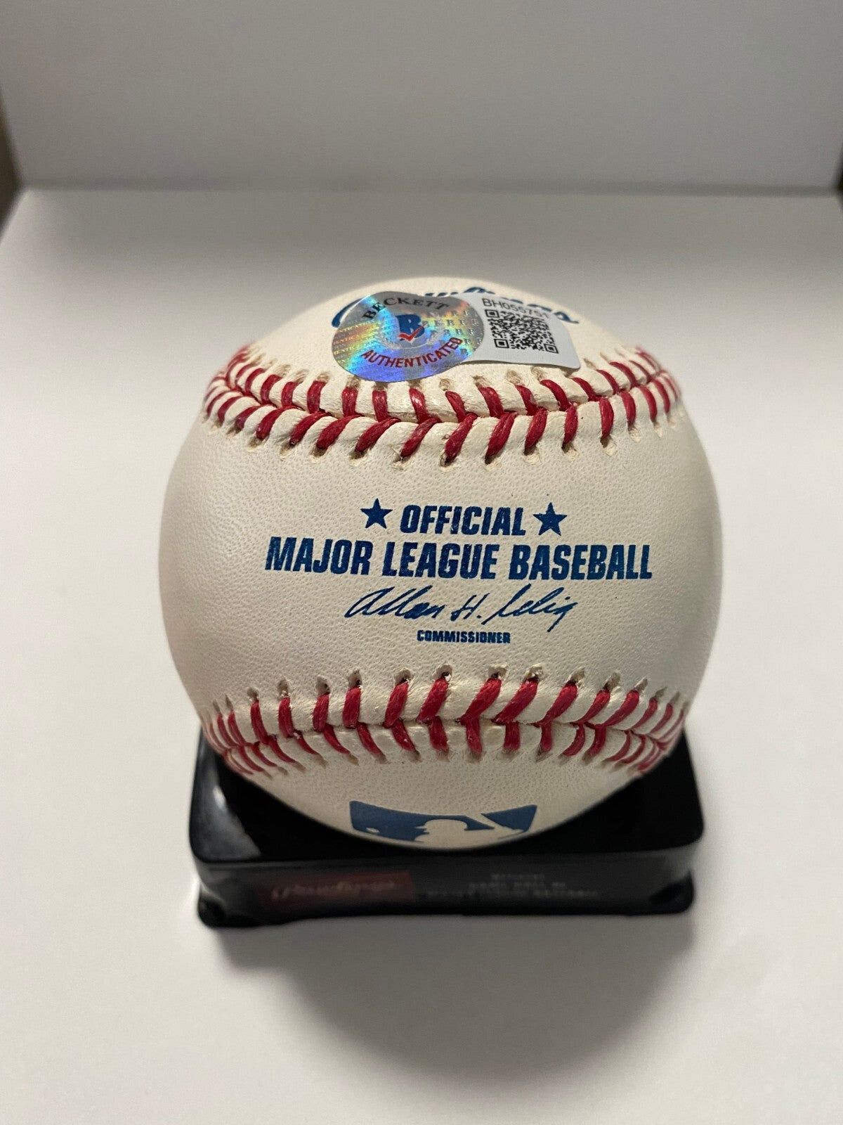 MATT NOKES TIGERS/YANKEES SIGNED AUTOGRAPHED M.L. BASEBALL BECKETT