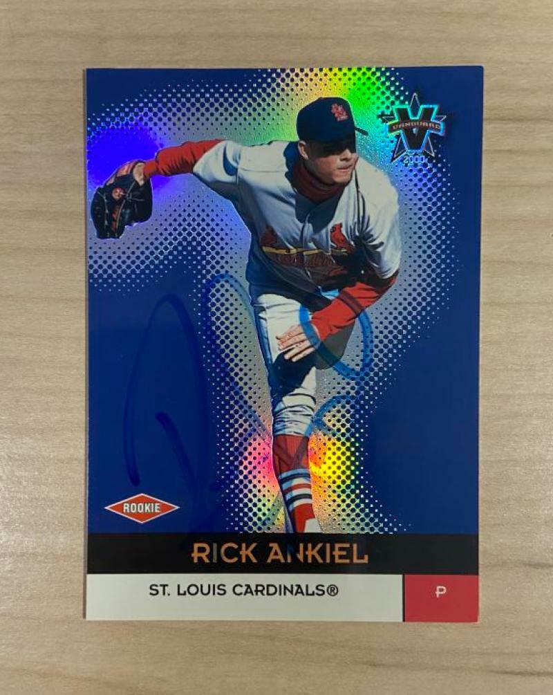 RICK ANKIEL ST. LOUIS CARDINALS SIGNED AUTOGRAPHED 2000 PACIFIC CARD #91 W/COA