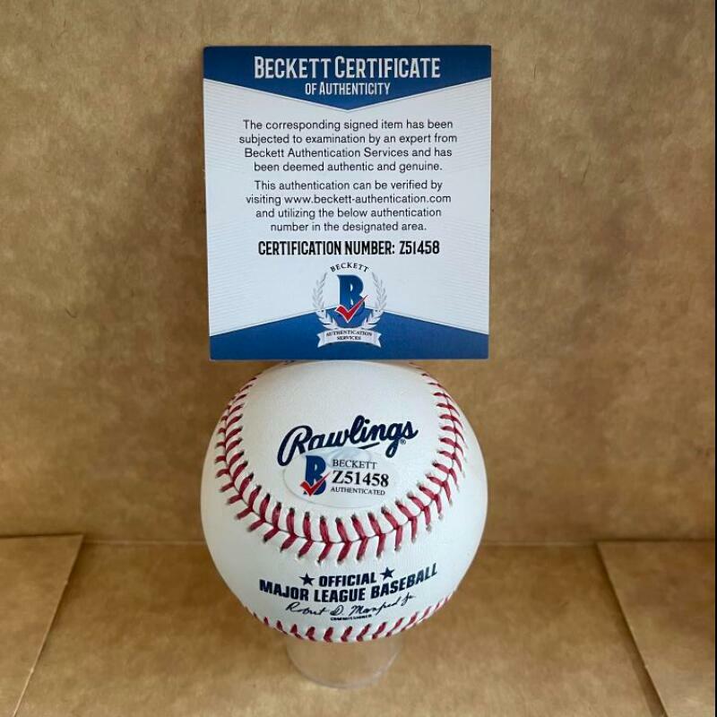 GREGG OLSON 89 A.L. ROY ORIOLES SIGNED AUTOGRAPHED M.L. BASEBALL BAS  Z51458
