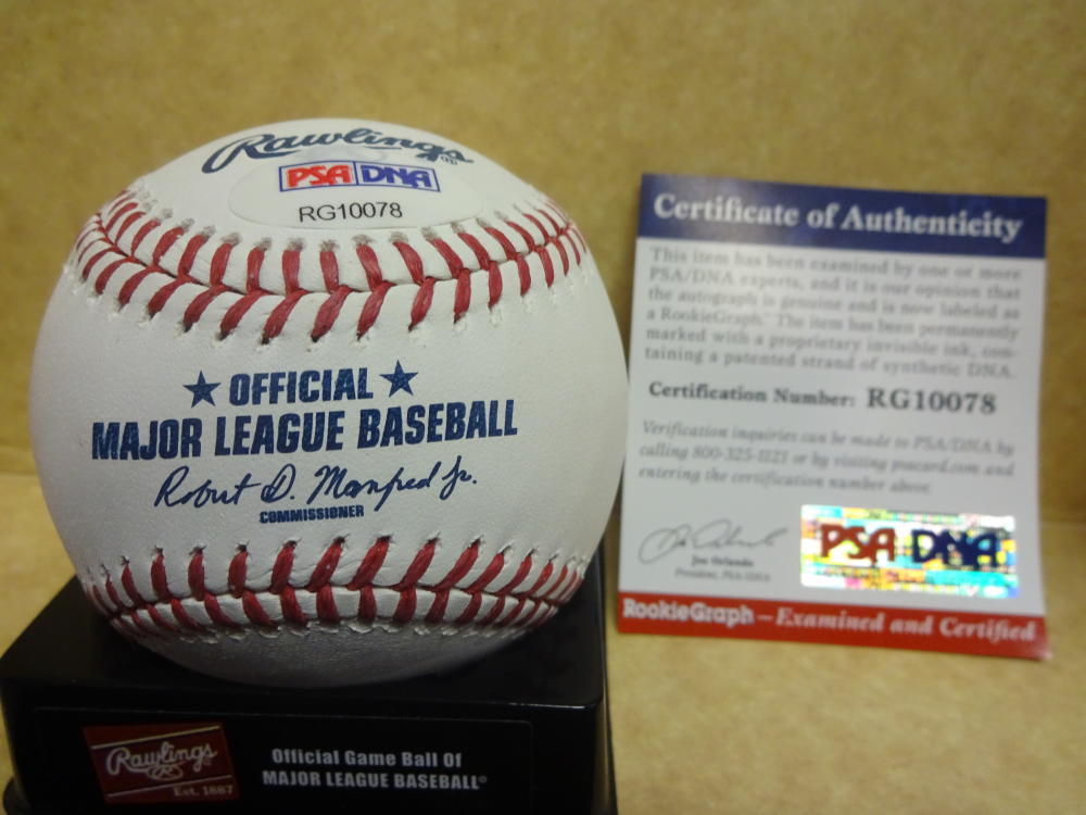DELVIN PEREZ ST. LOUIS CARDINALS  ROOKIE GRAPH SIGNED M.L BASEBALL JSA RG10078