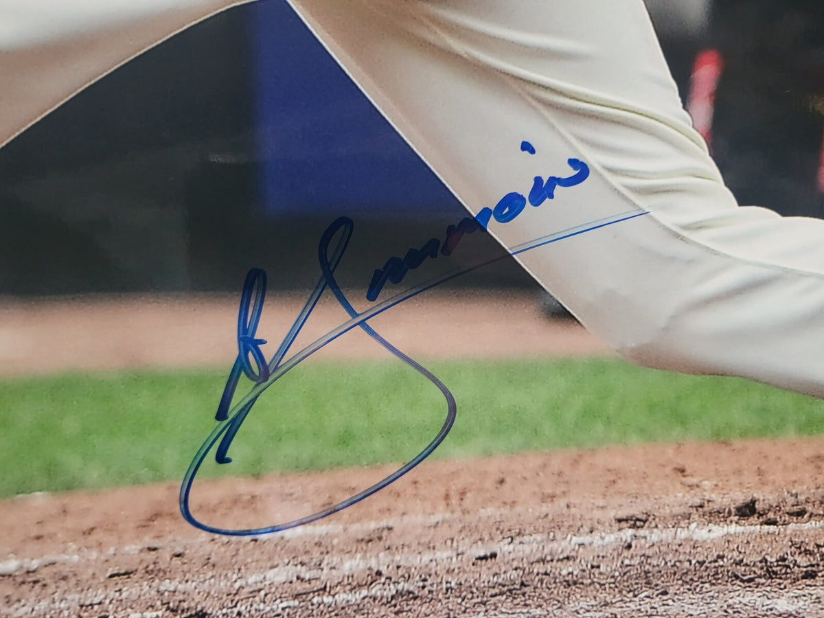 ANDRELTON SIMMONS ATLANTA BRAVES SIGNED AUTOGRAPHED 16X20 PHOTO W/COA