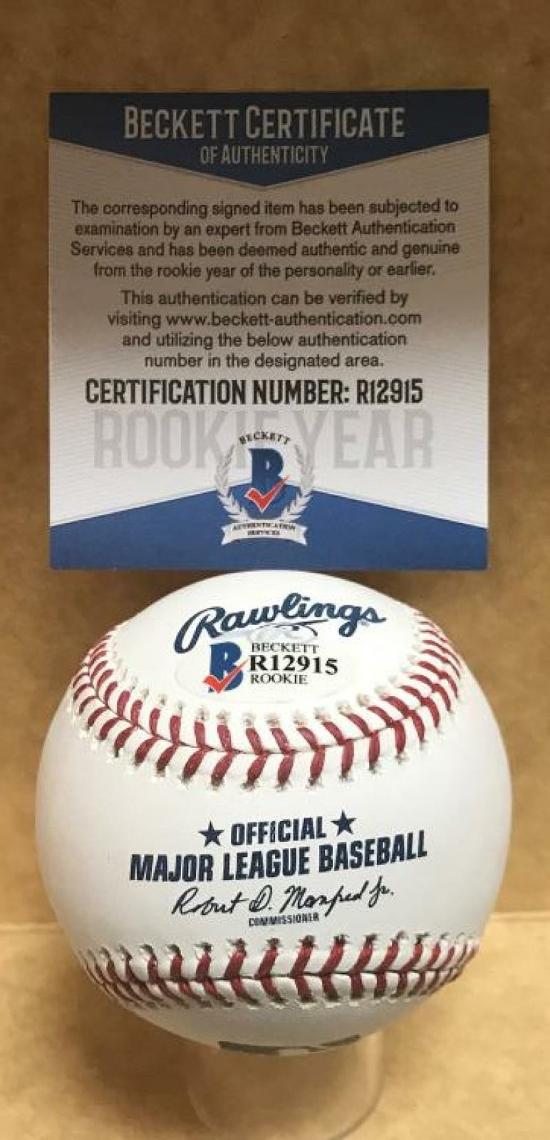 HENDRIK CLEMENTINA CINCINNATI REDS ROOKIE YEAR SIGNED M.L. BASEBALL R12915