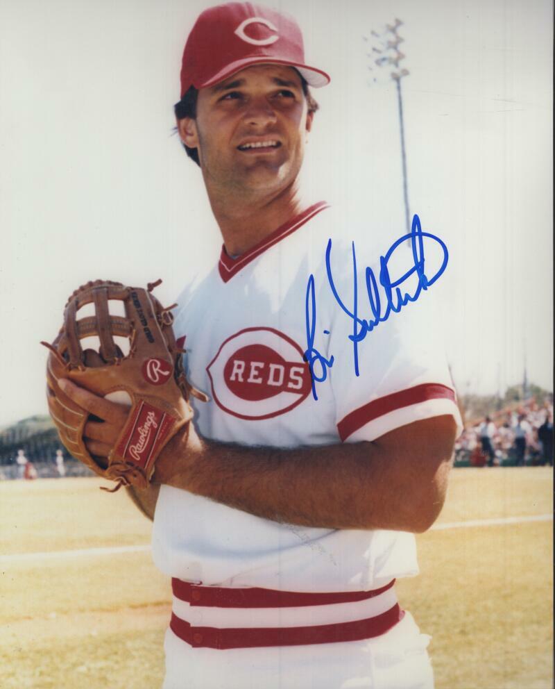 BILL GULLICKSON CINCINNATI REDS SIGNED AUTOGRAPHED 8X10 PHOTO W/ COA