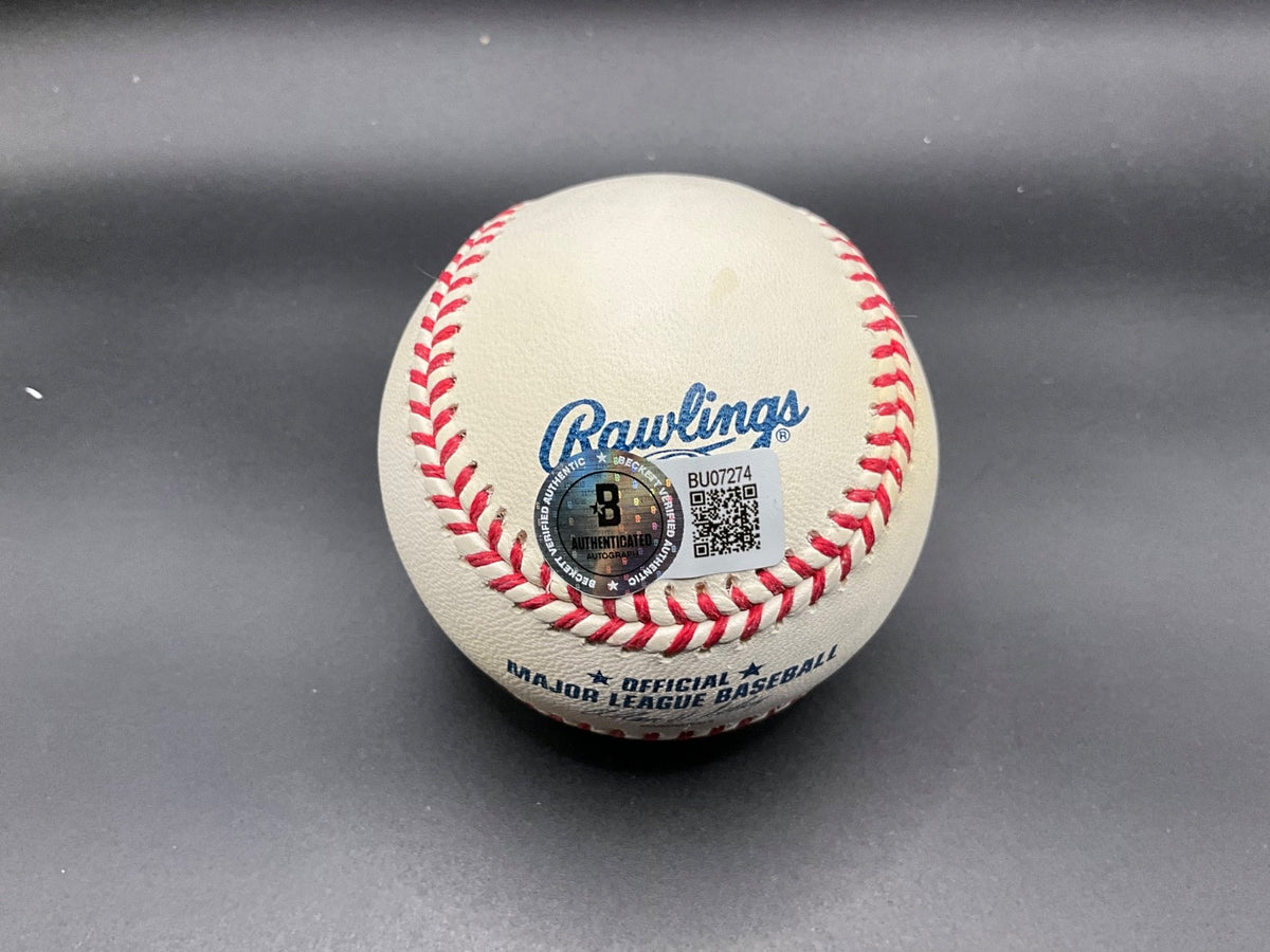 Bill Hepler Signed Baseball New York Mets Beckett Auto Ball 1 Year Phenom RIP