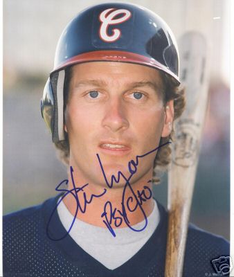 STEVE LYON CHICAGO WHITE SOX SIGNED 8X10 PHOTO W/COA