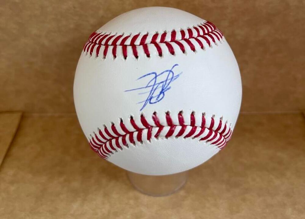 ESTIVEN MACHADO BLUE JAYS SIGNED AUTOGRAPHED M.L. BASEBALL BECKETT AUTHENTICATED