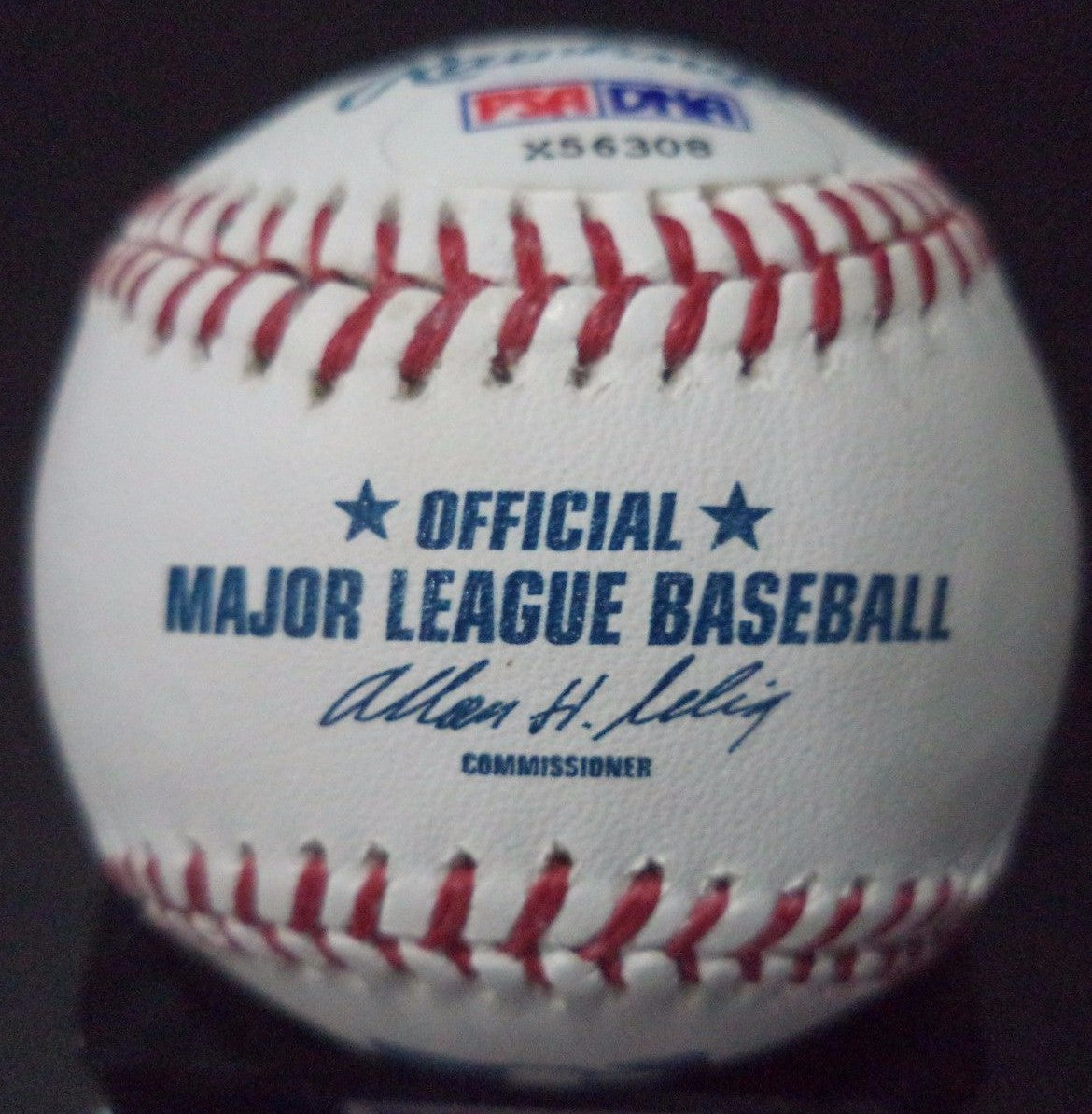 LEON MCFADDEN RARE ASTROS SIGNED AUTOGRAPHED M.L. BASEBALL PSA/DNA COA #X56334