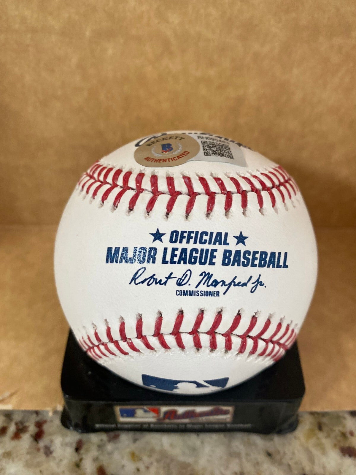 ART SHAMSKY 69 WORLD CHAMPS SIGNED AUTOGRAPHED M.L. BASEBALL BECKETT **
