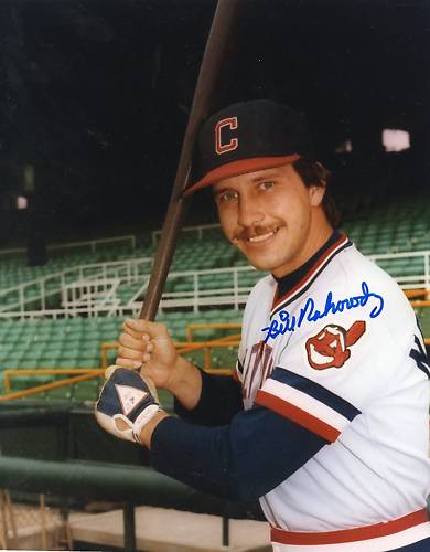 BILL   NAHORODNY  CLEVELAND  INDIANS SIGNED 8X10