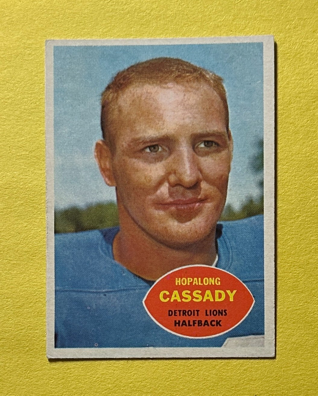 1960 TOPPS HOPALONG CASSADY #42 LIONS
