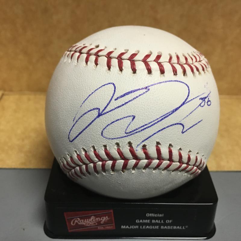 JOE GARDNER COLORADO ROCKIES M.L. SIGNED BASEBALL W/COA