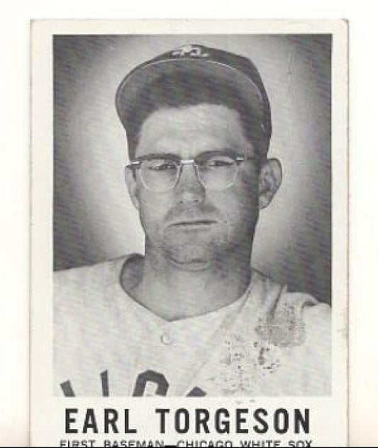 1960 LEAF SPORTS NOVELTIES #122 EARL TORGESON CARD