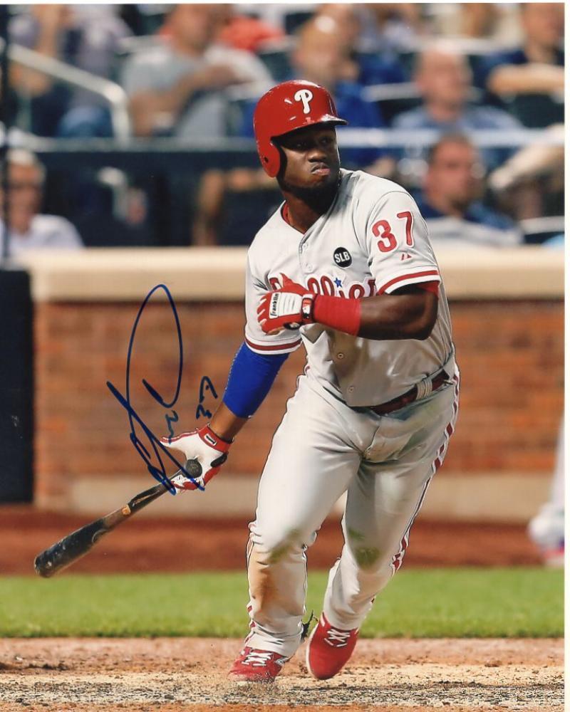 ODUBEL HERRERA PHILADELPHIA PHILLIES SIGNED AUTOGRAPHED 8X10 PHOTO W/ COA