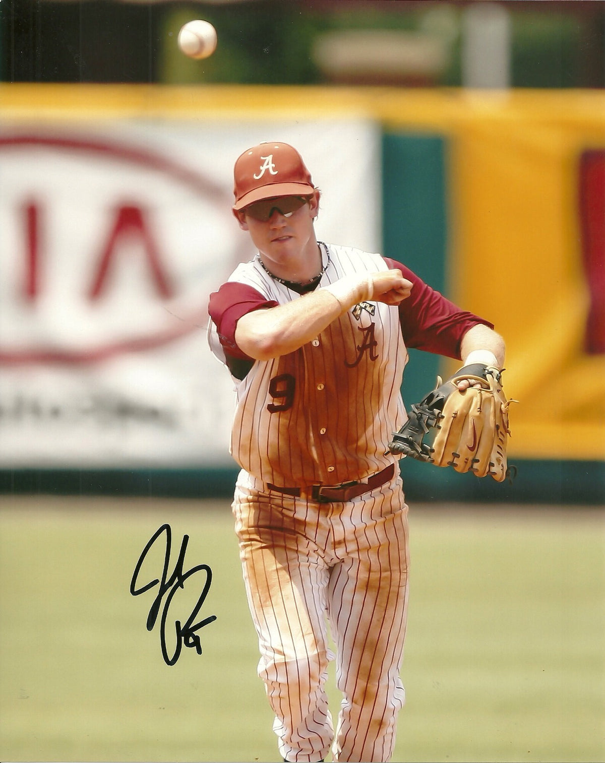 JARED REAVES ALABAMA/TIGERS SIGNED AUTO 8x10 PHOTO W/COA