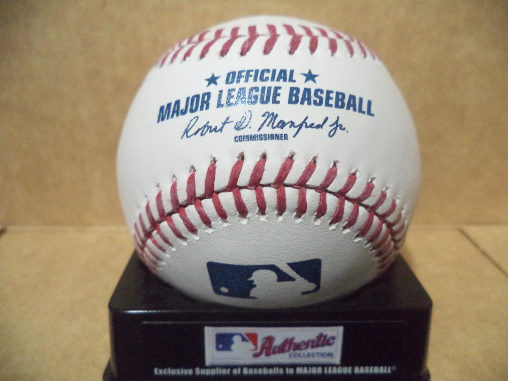 JEROME WALTON CUBS 1989 NL ROY SIGNED AUTOGRAPHED ROMLB BASEBALL W/COA 
