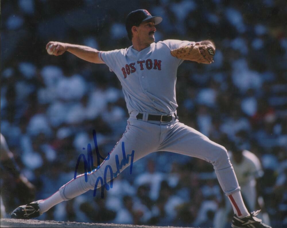 MIKE MADDUX BOSTON RED SOX  SIGNED AUTOGRAPHED  8X10 PHOTO W/ COA
