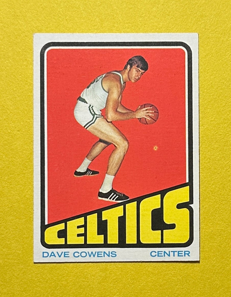 1972-73 TOPPS DAVE COWENS #7 CELTICS