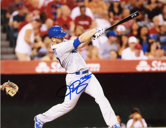 JUSTIN RUGGIANO LOS ANGELES DODGERS SIGNED 8X10 PHOTO W/COA