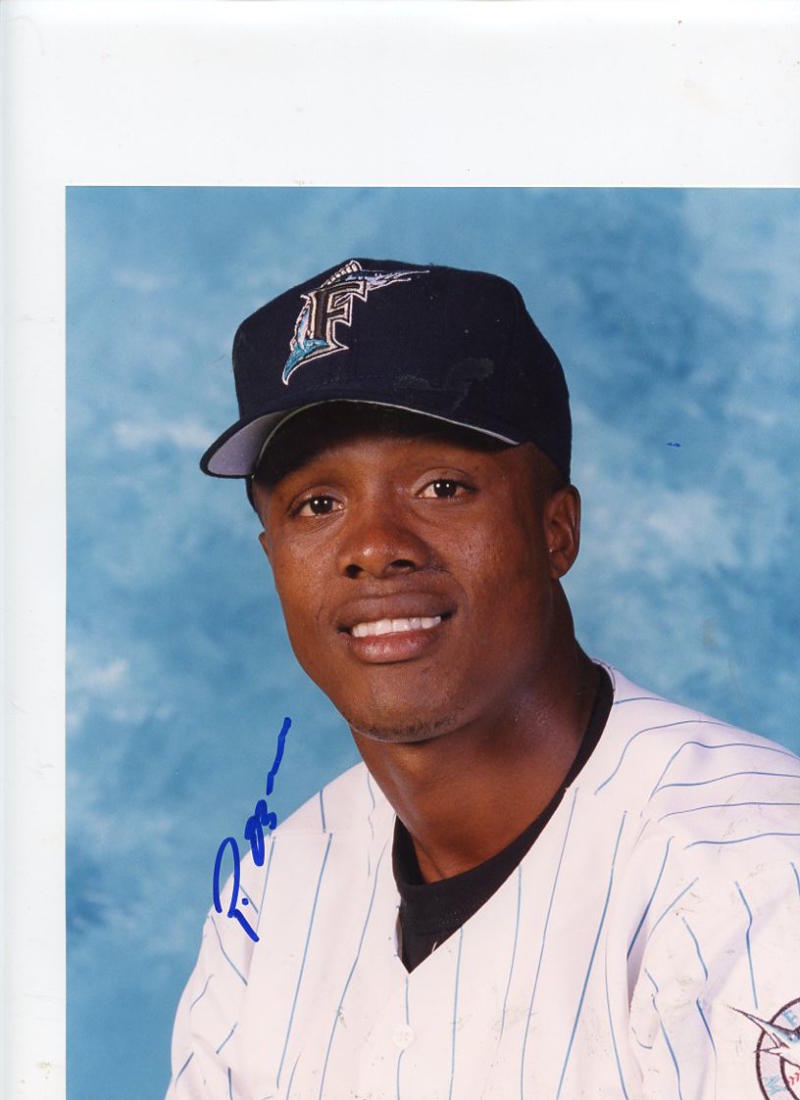 PABLO OZUNA FLORIDA MARLINS  SIGNED  AUTOGRAPHED  8X10 PHOTO W/COA