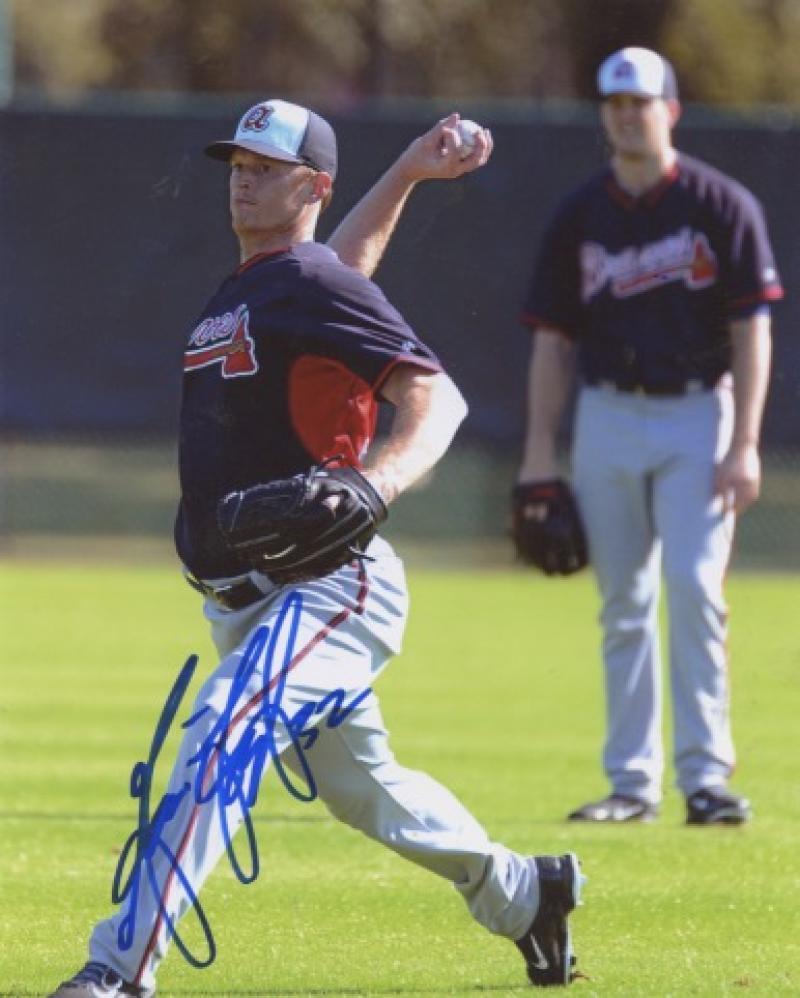 GAVIN FLOYD  ATLANTA BRAVES SIGNED 8X10 PHOTO W/COA 