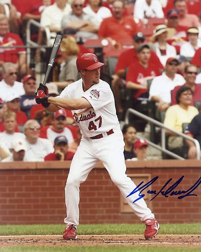 RYAN  LUDWICK     ST. LOUIS  CARDINALS    SIGNED 8X10