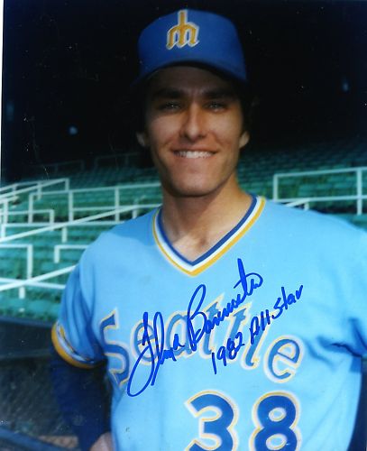 FLOYD  BANNISTER  SEATTLE  MARINERS    SIGNED 8X10