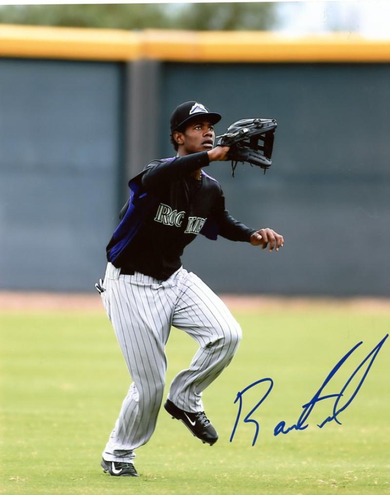 RAMIEL TAPIA COLORADO ROCKIES SIGNED AUTOGRAPHED 8X10 PHOTO W/COA