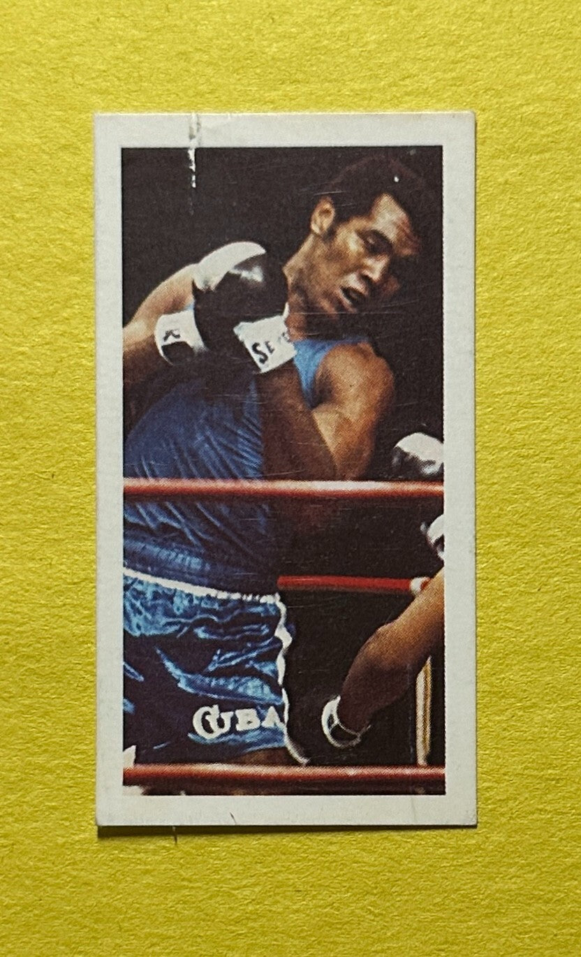 1979 BROOKE BOND OLYMPIC GREATS TEOFILO STEVENSON #22 BOXING