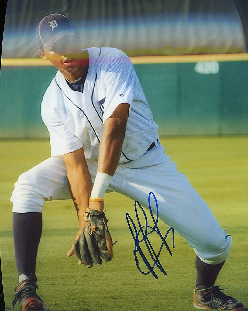 DIXON  MACHADO  DETROIT  TIGERS     SIGNED 8X10