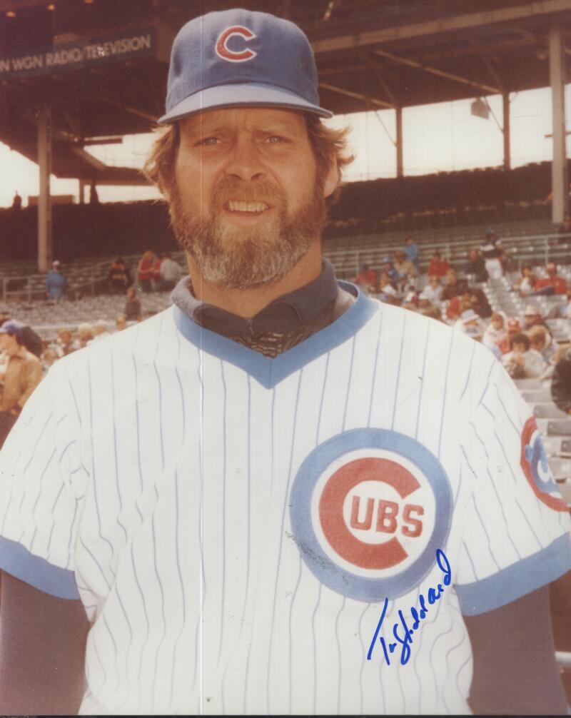 TIM STODDARD   CUBS  SIGNED AUTOGRAPHED 8X10 PHOTO  W/ COA 