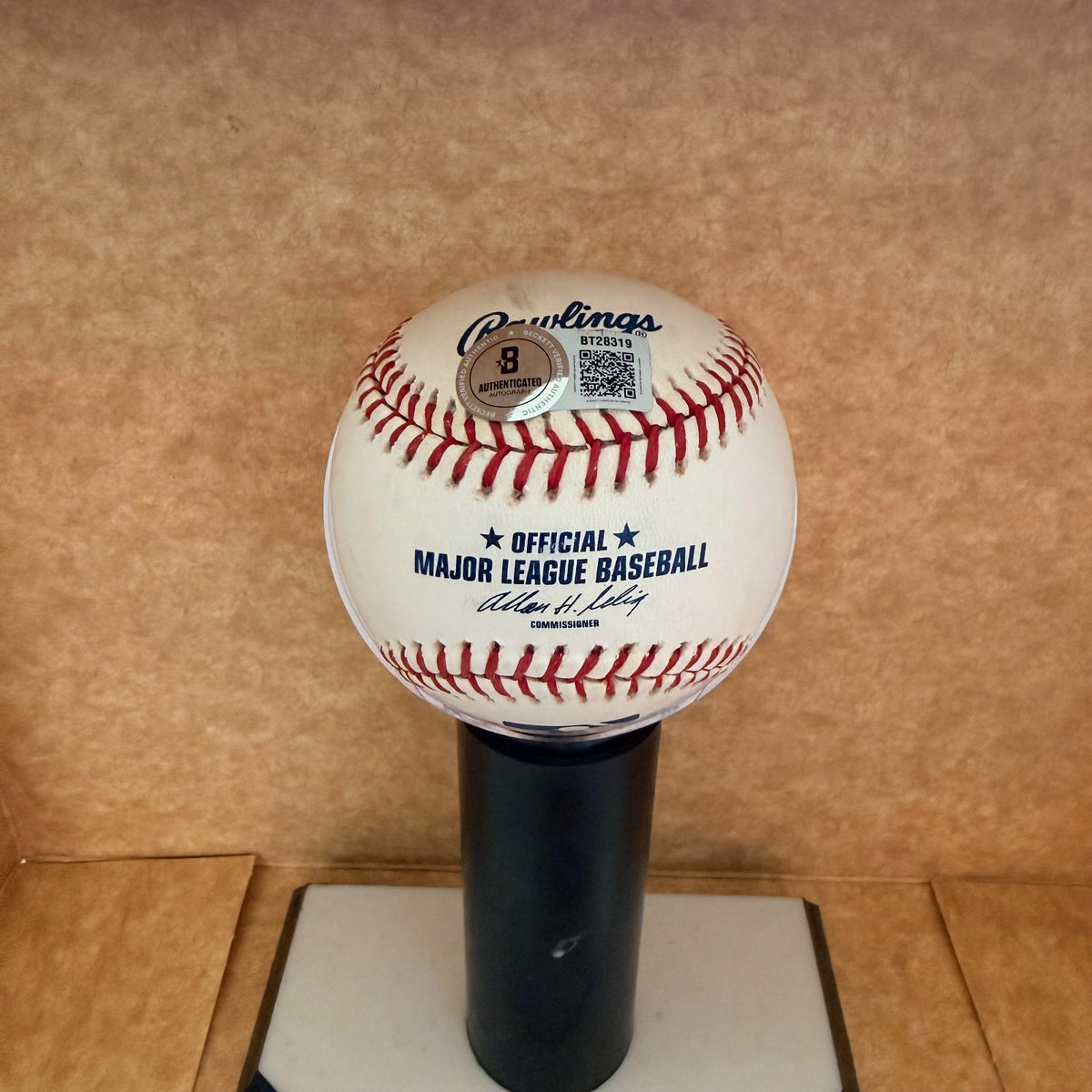 ED BOUCHEED 62 METS  SIGNED AUTOGRAPHED M.L. BASEBALL BECKETT AUTH