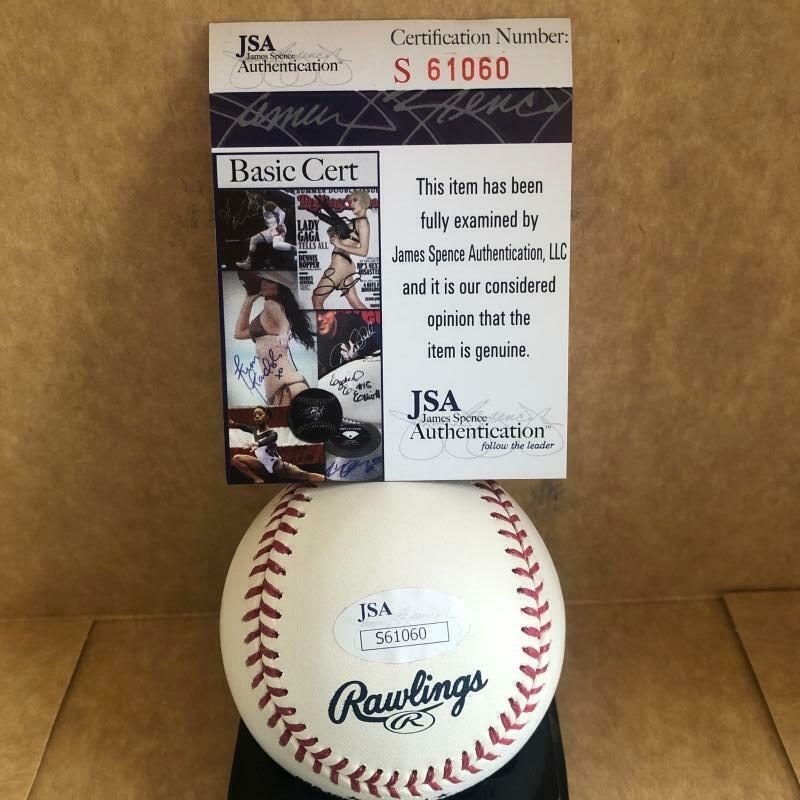 BRENDAN RODGERS ROCKIES SIGNED AUTO 2017 FUTURES GAME BASEBALL JSA S61060