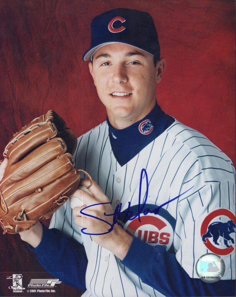 SCOTT DOWNS CHICAGO CUBS   SIGNED AUTOGRAPHED 8X10 PHOTO W/ COA