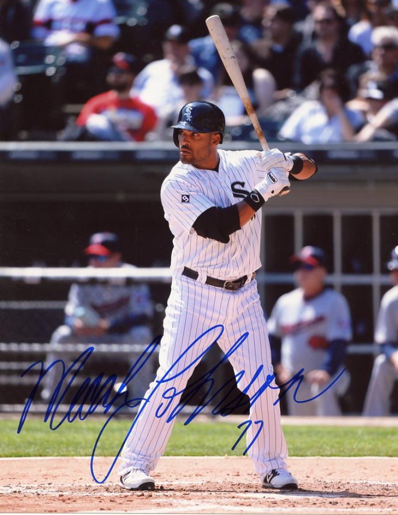MICAH JONSON CHICAGO WHITE SOX SIGNED 8X10 PHOTO W/COA