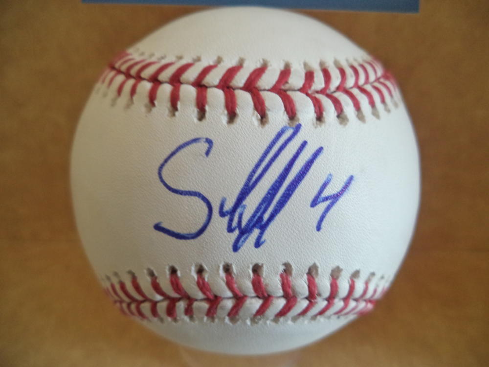 JESUS SANCHEZ TAMPA BAY RAYS ROOKIE YEAR SIGNED M.L. BASEBALL BECKETT RO1200