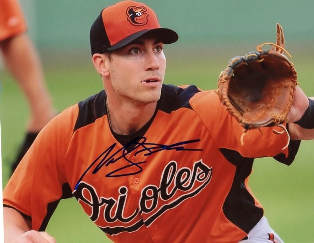 MICHAEL OHLMAN BALTIMORE ORIOLES SIGNED AUTOGRAPHED 8X10 W/COA