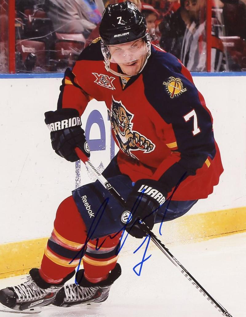 DMITRY KULIKOV FLORIDA PANTHERS SIGNED AUTOGRAPHED 8X10 PHOTO W/COA