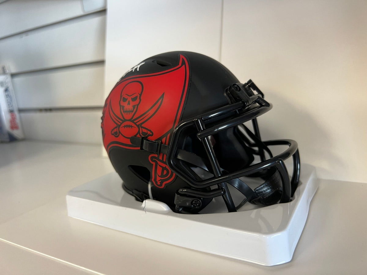 WARREN SAPP TAMPA BAY BUCCANEERS SIGNED AUTOGRAPHED ECLIPSE MINI HELMET BECKETT