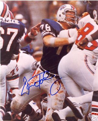 DAVE FOLEY BUFFALO BILLS SIGNED 8X10 PHOTO W/COA