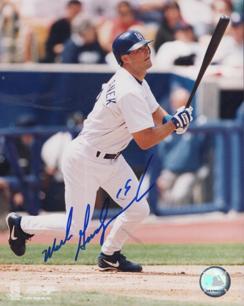 MARK GRUDZIELANEK DODGERS  SIGNED AUTOGRAPHED 8X10 PHOTO W/ COA
