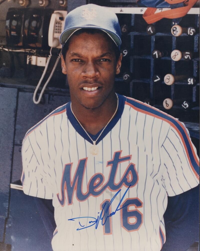 DOC GOODEN NEW YORK METS SIGNED AUTOGRAPHED 8X10 PHOTO W/ COA