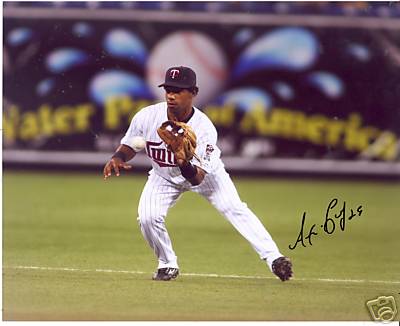 ALEXI CASILLA MINNESOTA TWINS SIGNED 8X10 PHOTO W/COA