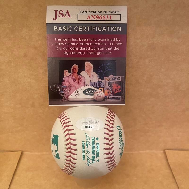 STEPHEN STRASBURG NATIONALS SIGNED AUTOGRAPHED OFFICIAL TRAINING BASEBALL JSA AU