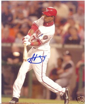 NOOK LOGAN WASHINGTON NATIONALS SIGNED 8X10 PHOTO W/COA