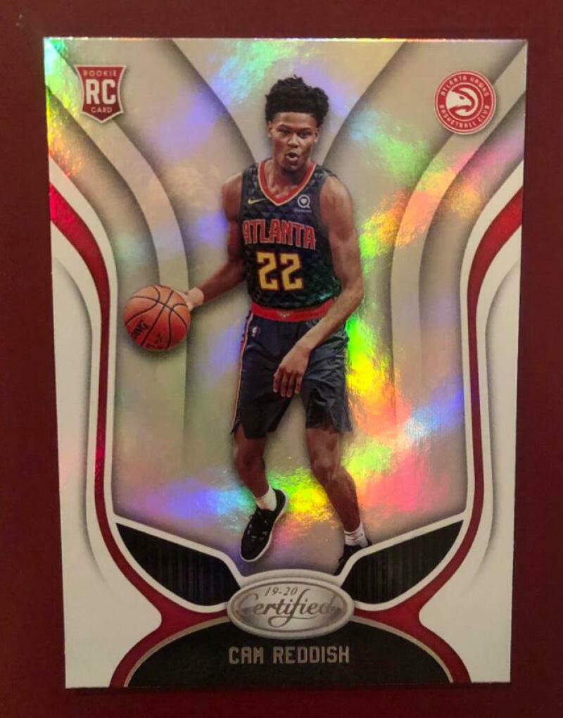 2019-20 PANINI CERTIFIED CAM REDDISH ROOKIE #159 HAWKS ROOKIE